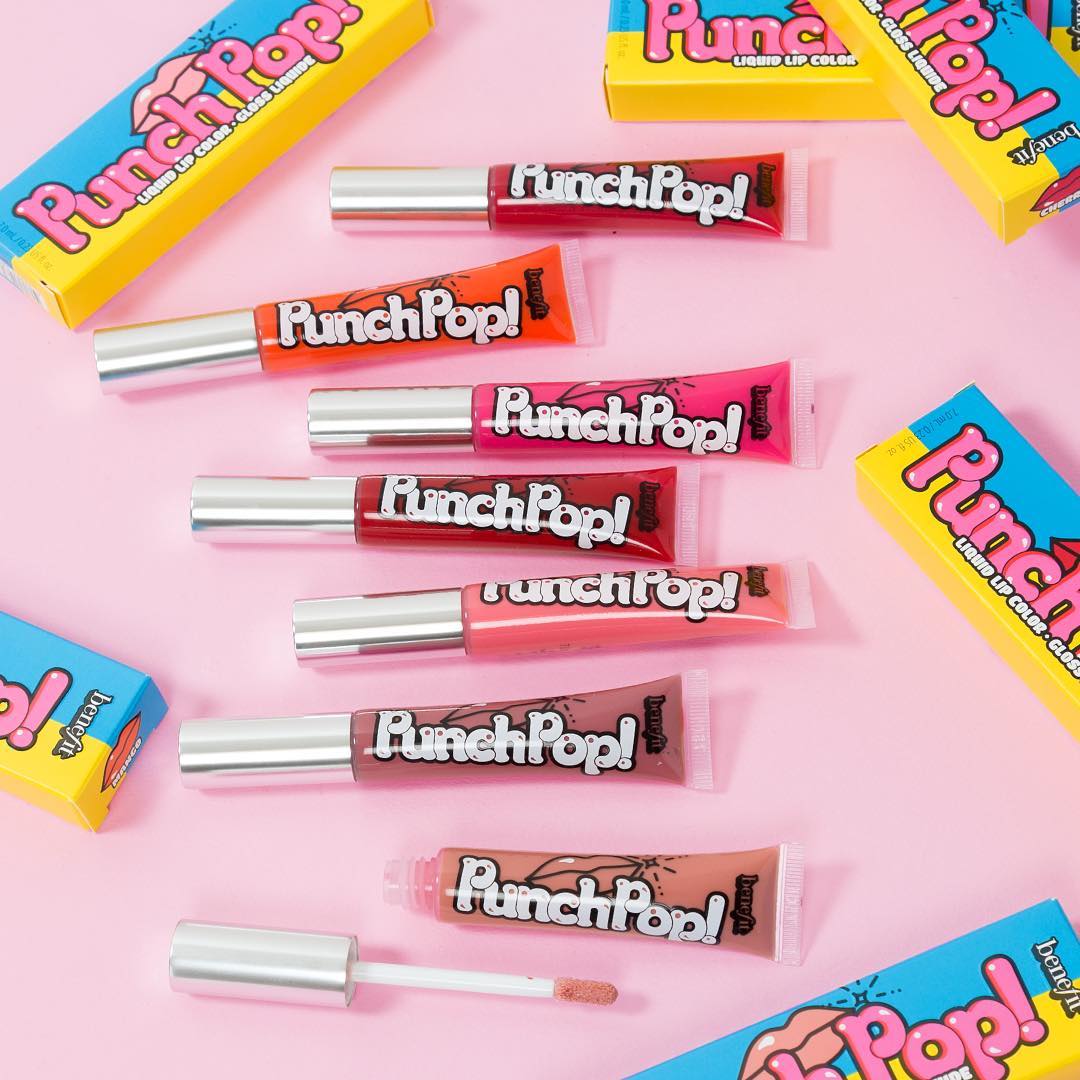 benefit Punch Pop! Lip Glosses News BeautyAlmanac